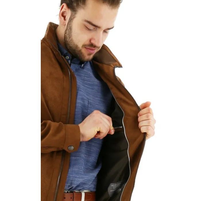 Giacca estiva S4 corta Marrone
