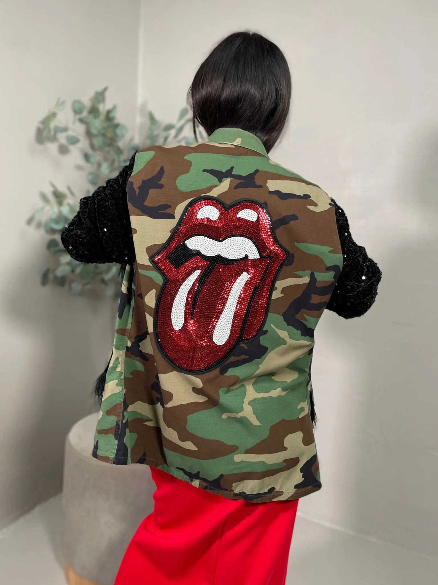 Giacca Militare Vintage Rolling