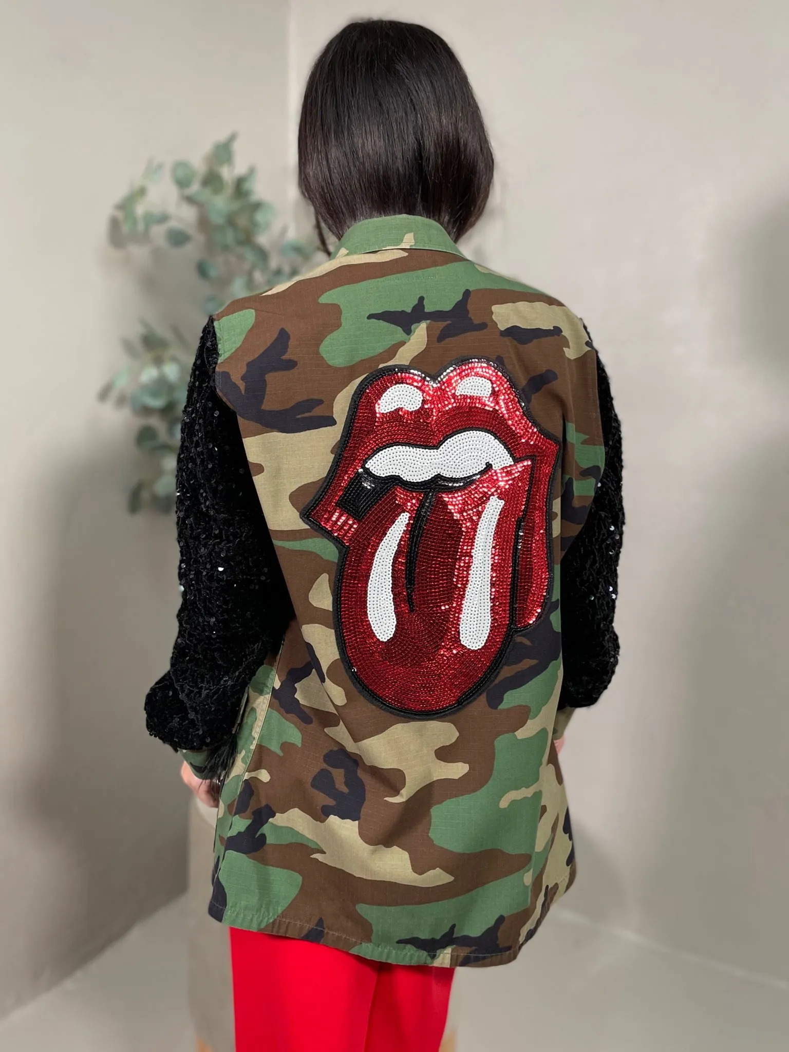 Giacca Militare Vintage Rolling