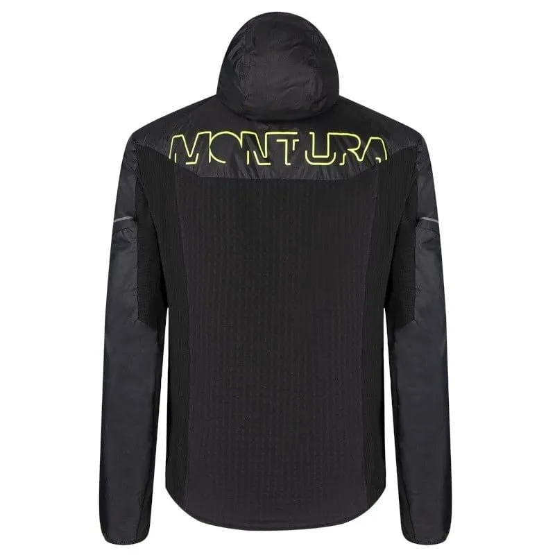 Giacca multiuso da uomo MONTURA Escape Hybrid Jacket (nero/giallo fluorescente)