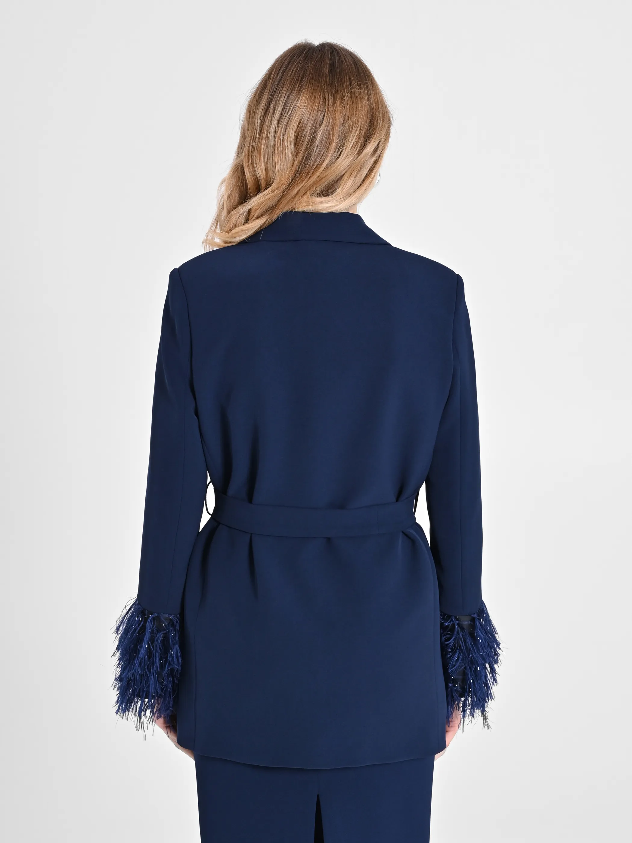      Giacca Piume Lurex     