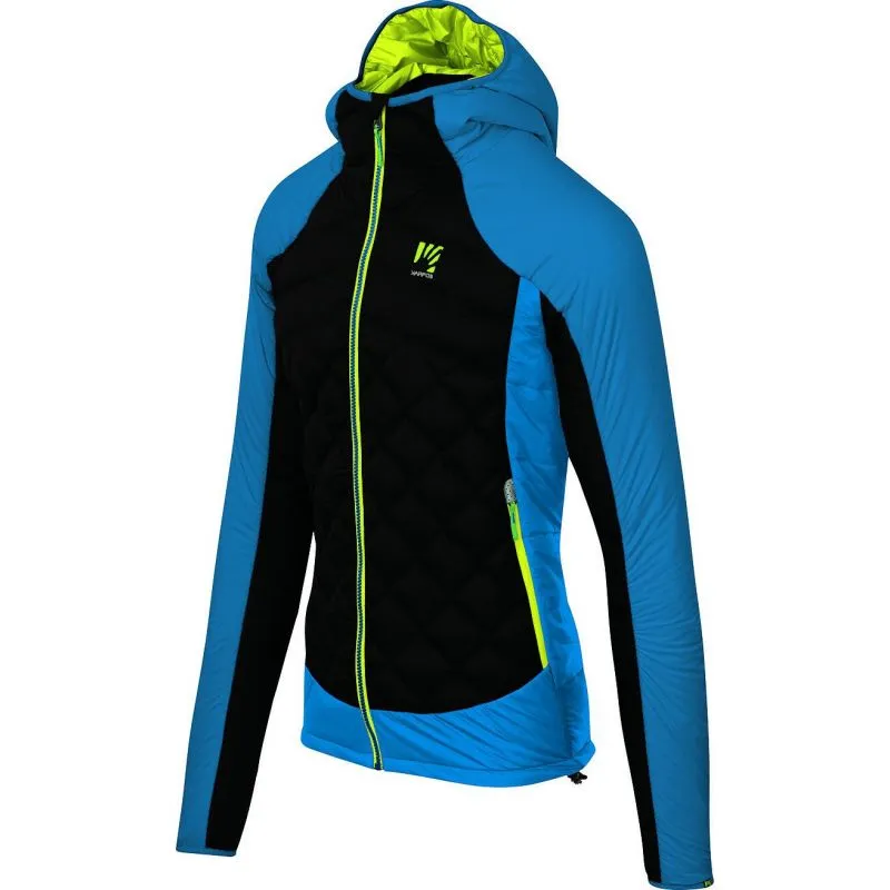 Giacca termica da uomo Karpos Lastei Active Plus (NERO/BLUE JEWEL)