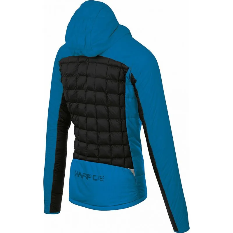 Giacca termica da uomo Karpos Lastei Active Plus (NERO/BLUE JEWEL)