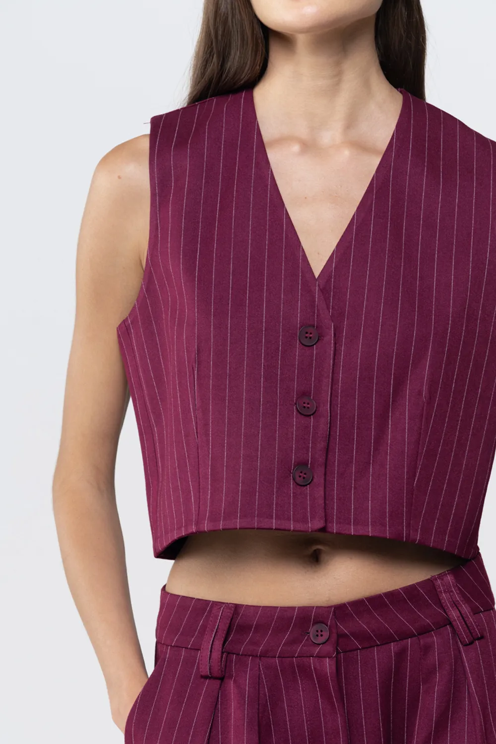Gilet gessato