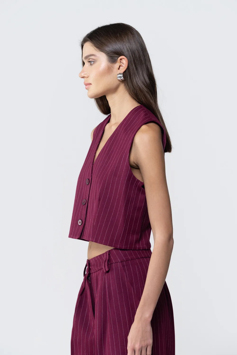 Gilet gessato
