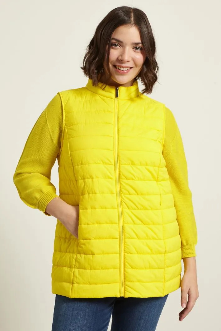 Gilet imbottito trapuntato