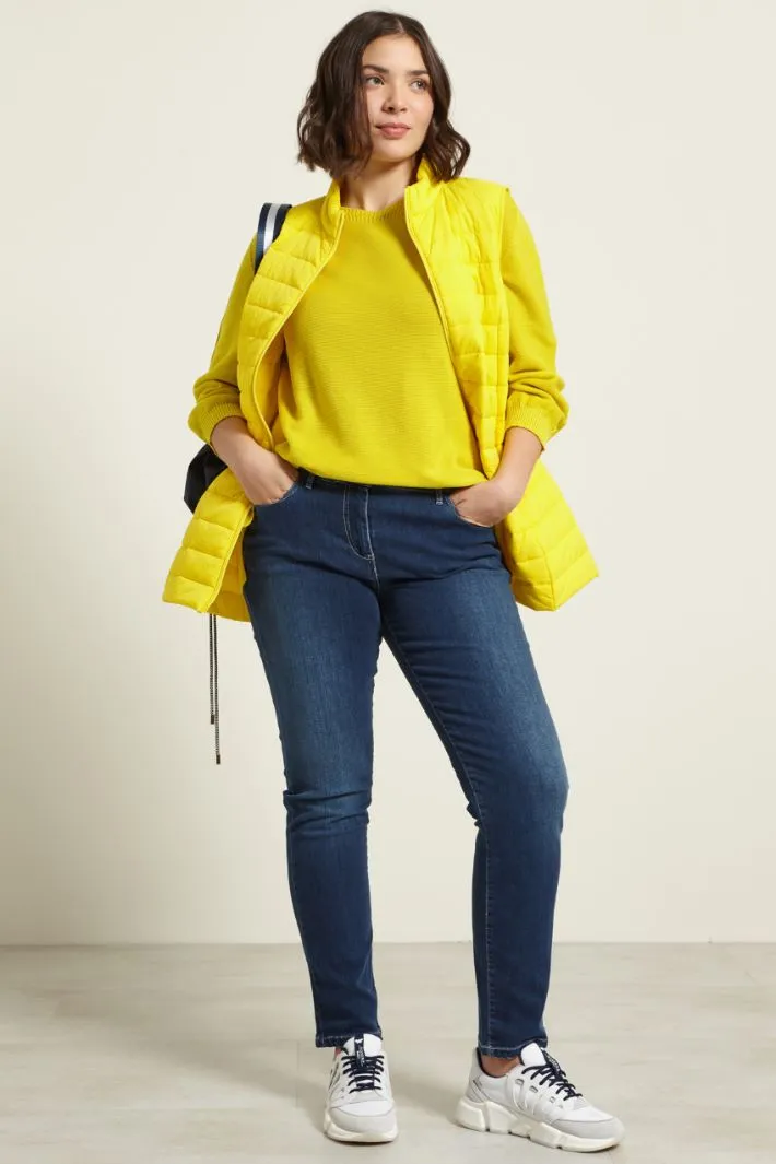 Gilet imbottito trapuntato