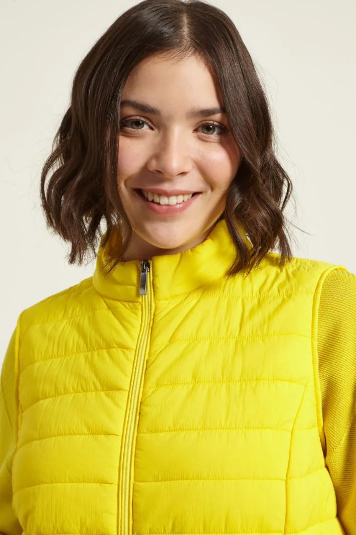 Gilet imbottito trapuntato