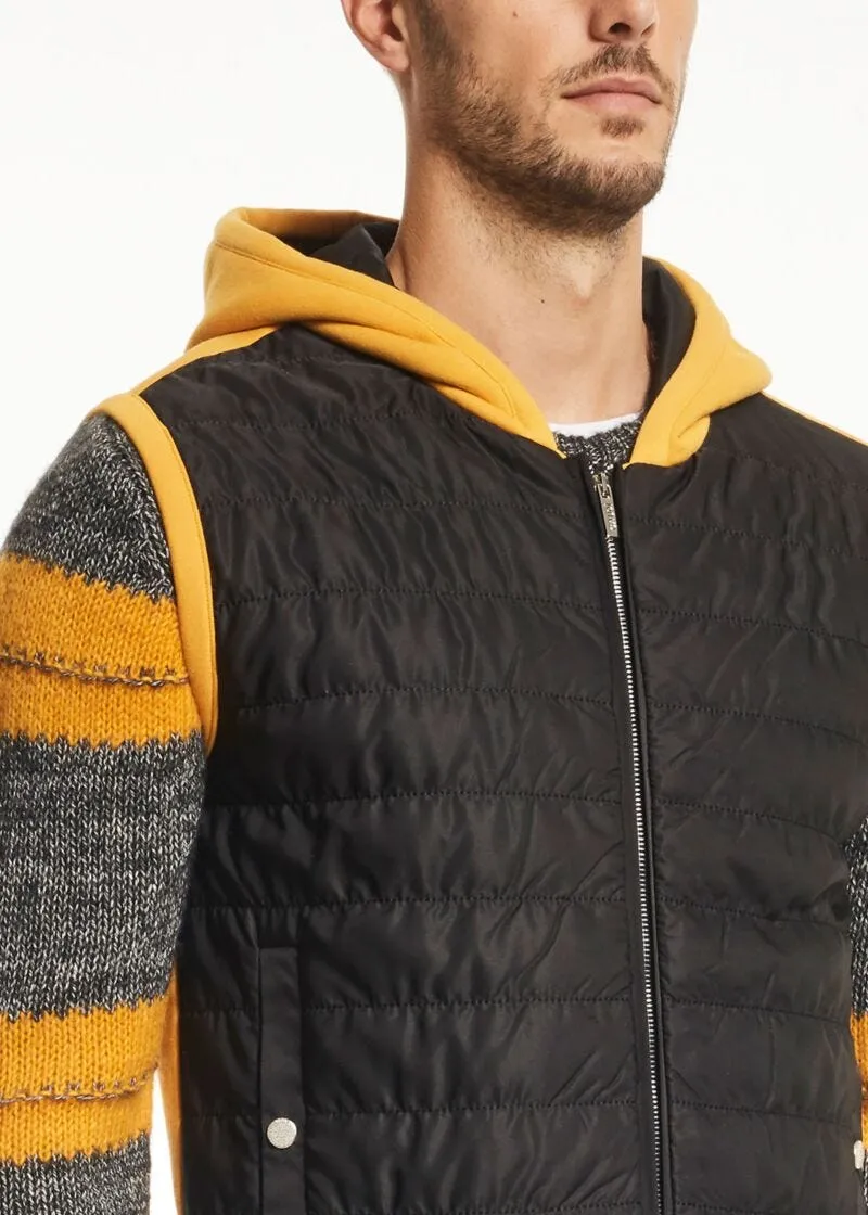 Gilet in cotone e nylon