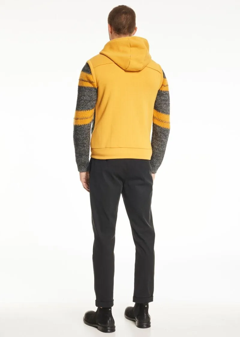 Gilet in cotone e nylon