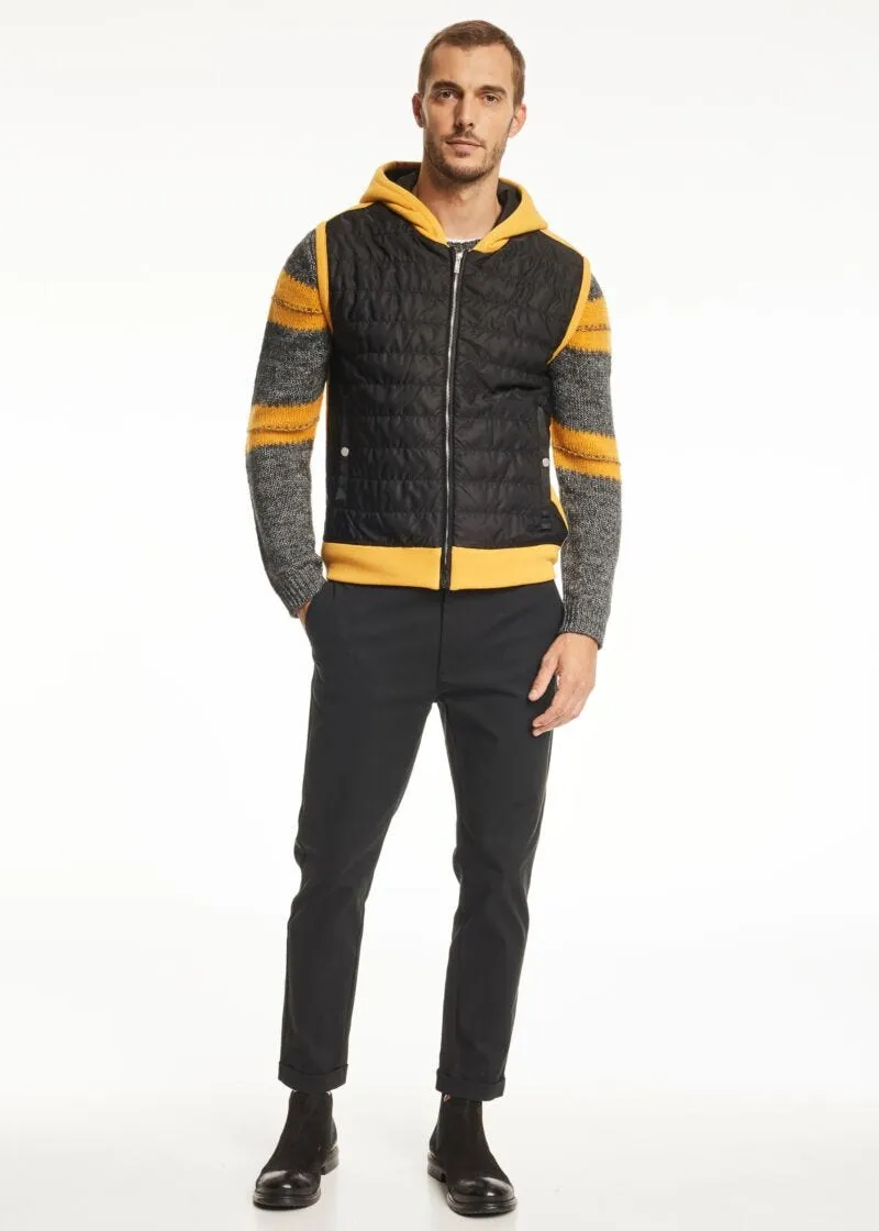 Gilet in cotone e nylon