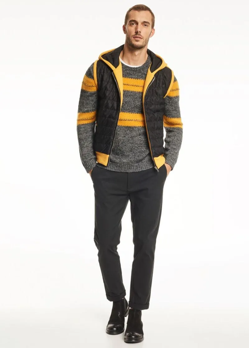 Gilet in cotone e nylon