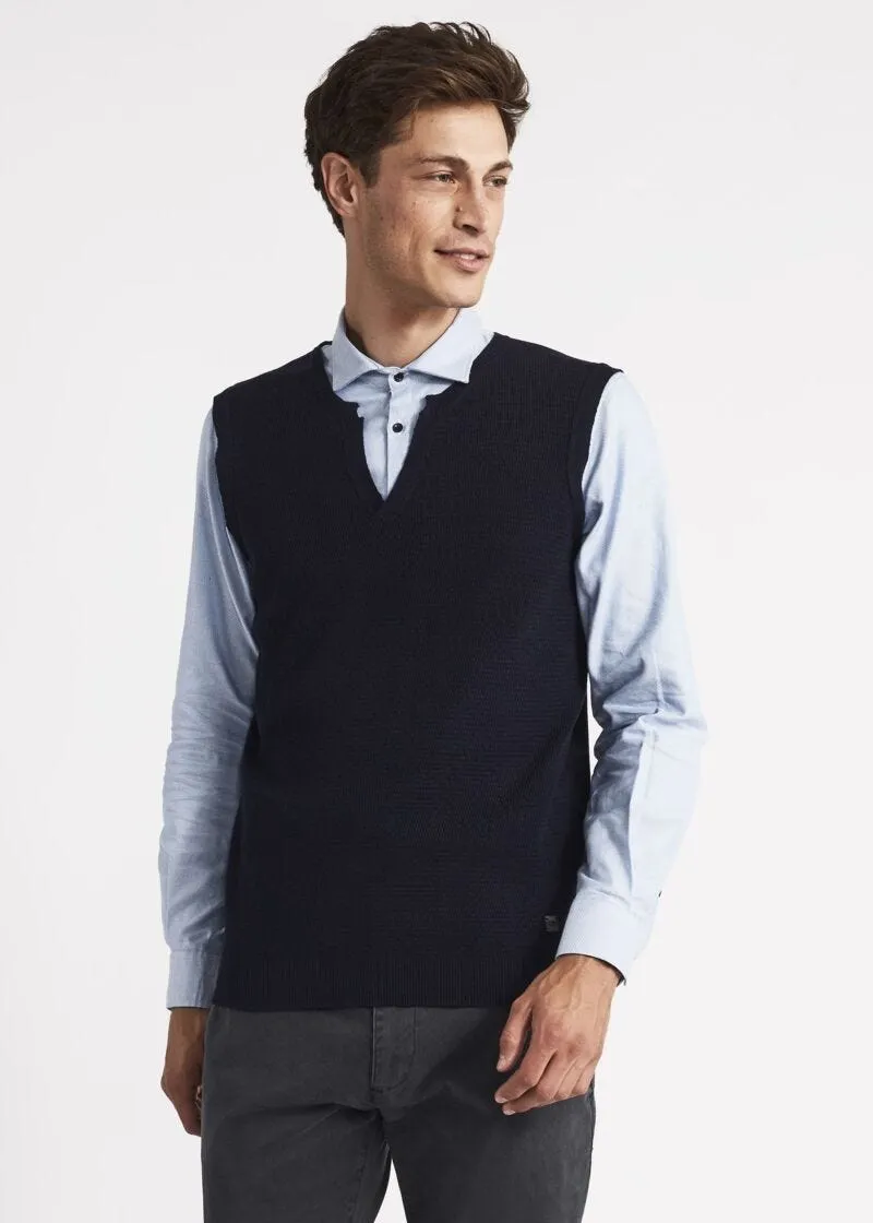 Gilet in misto lana