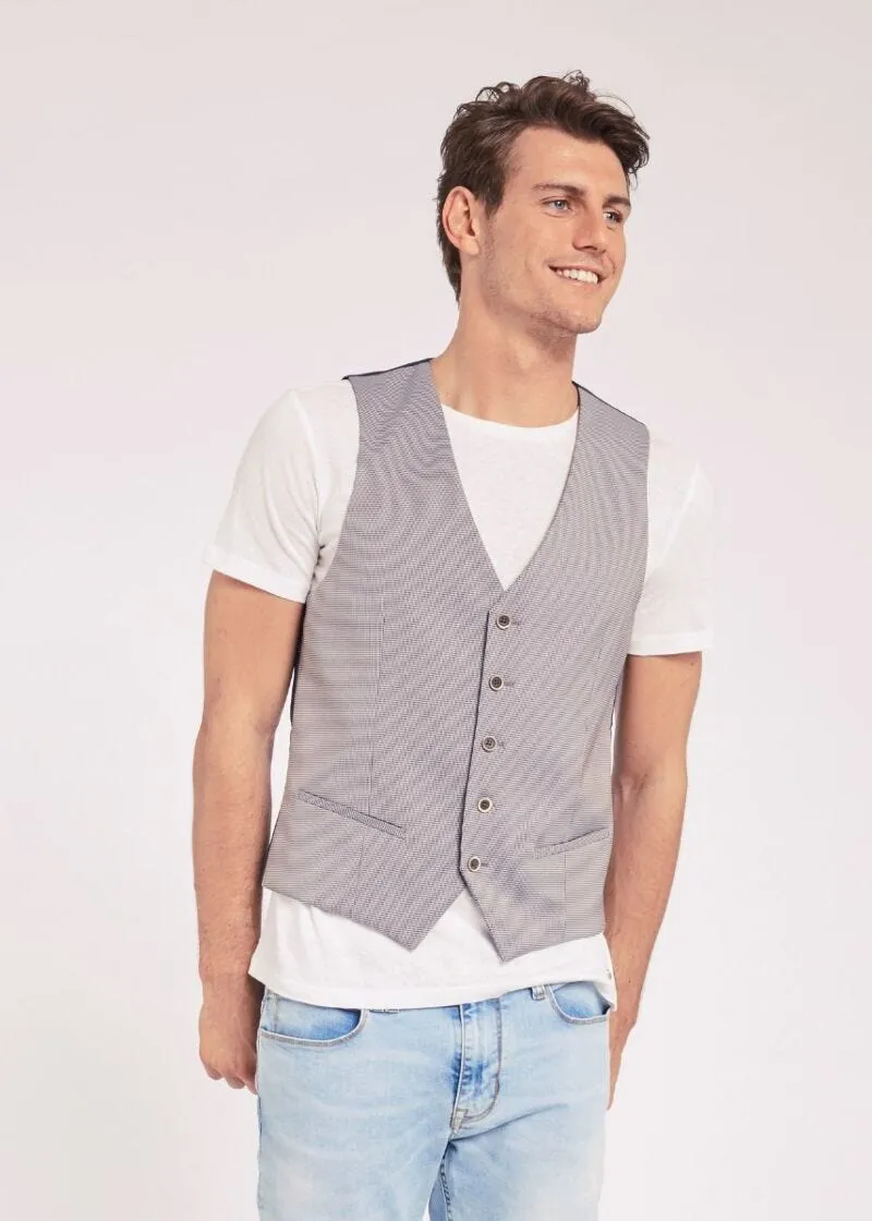 Gilet in misto viscosa