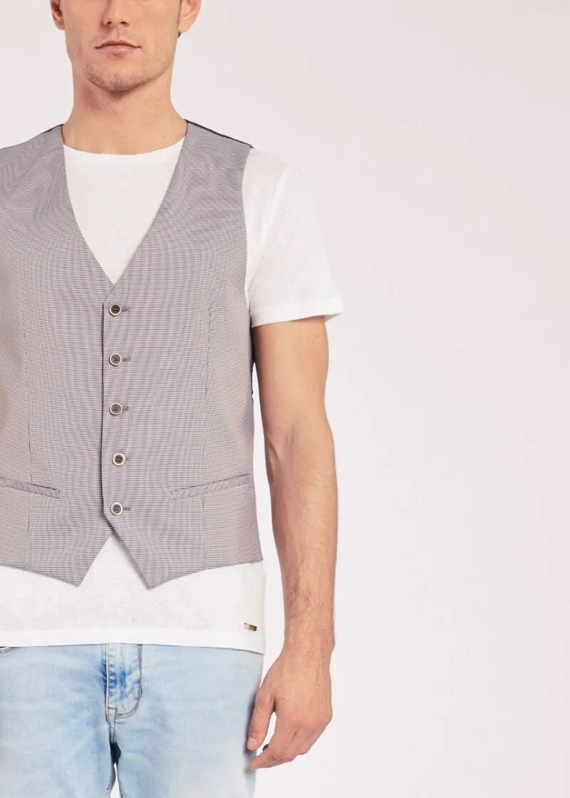 Gilet in misto viscosa