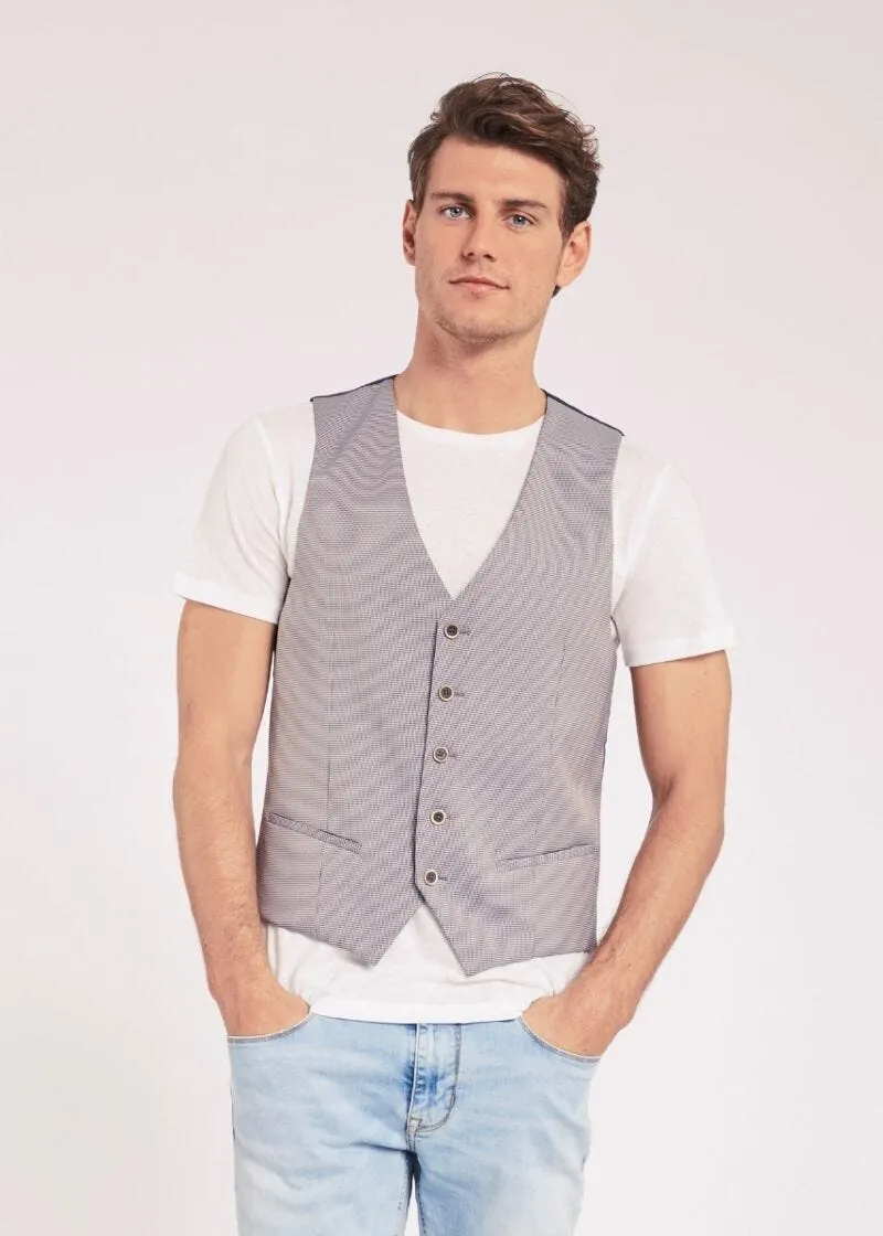 Gilet in misto viscosa