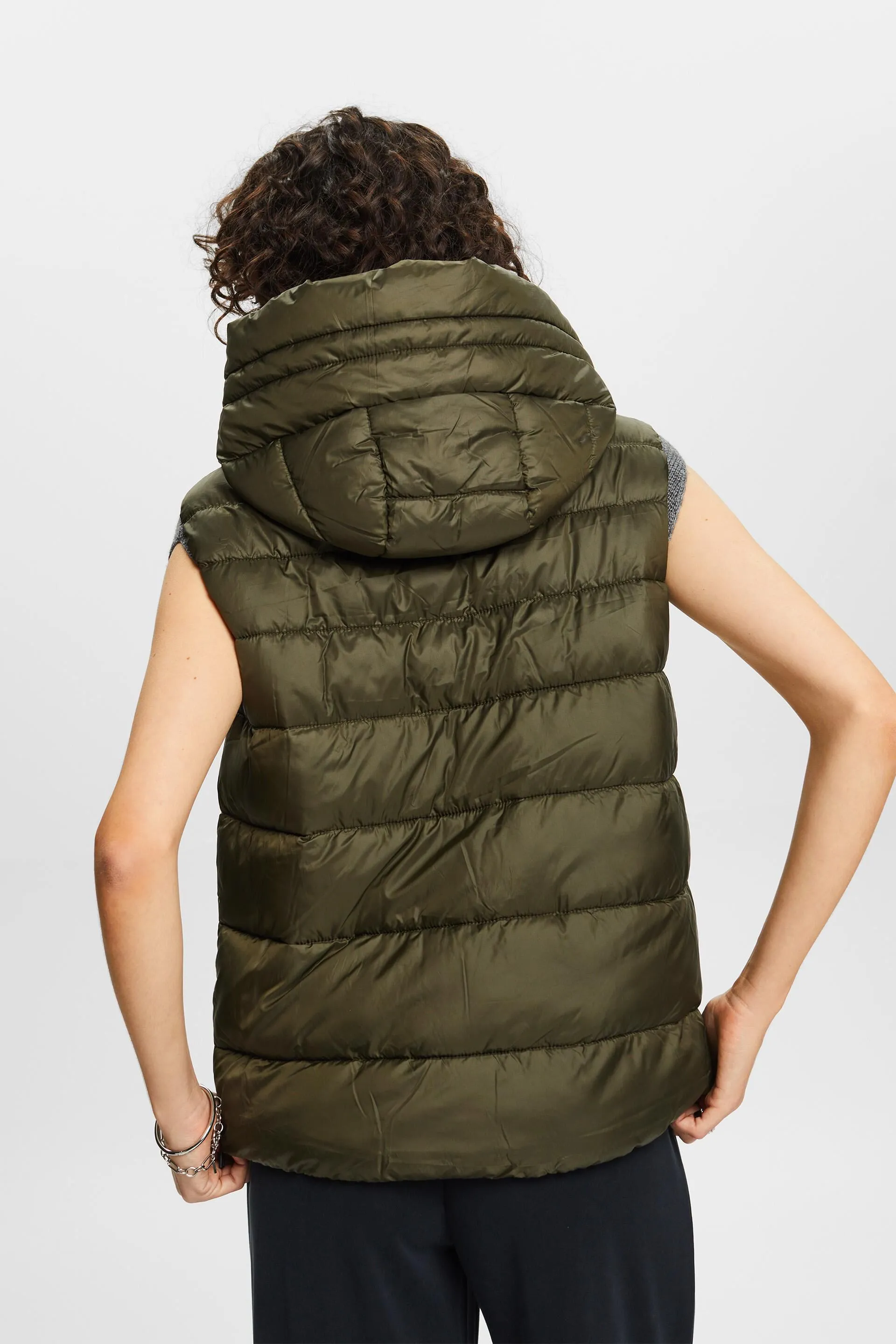 Gilet trapuntato in piumino
