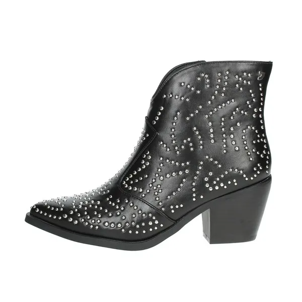 GIOSEPPO  STIVALETTI TACCO 70350 NERO