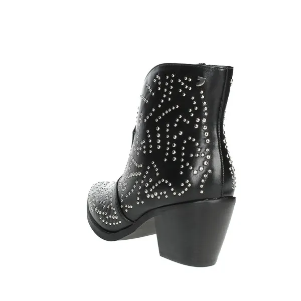 GIOSEPPO  STIVALETTI TACCO 70350 NERO