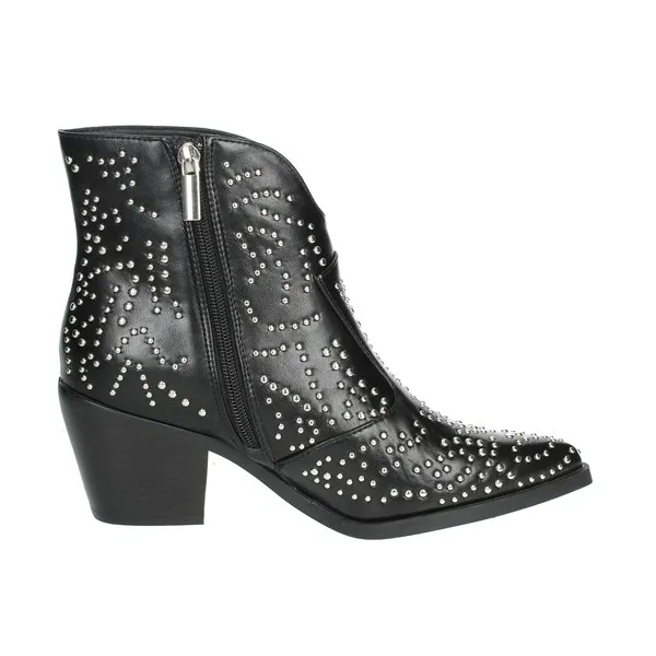 GIOSEPPO  STIVALETTI TACCO 70350 NERO