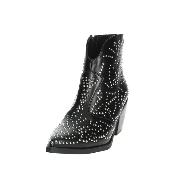 GIOSEPPO  STIVALETTI TACCO 70350 NERO