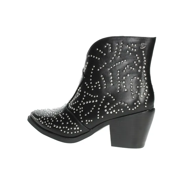 GIOSEPPO  STIVALETTI TACCO 70350 NERO