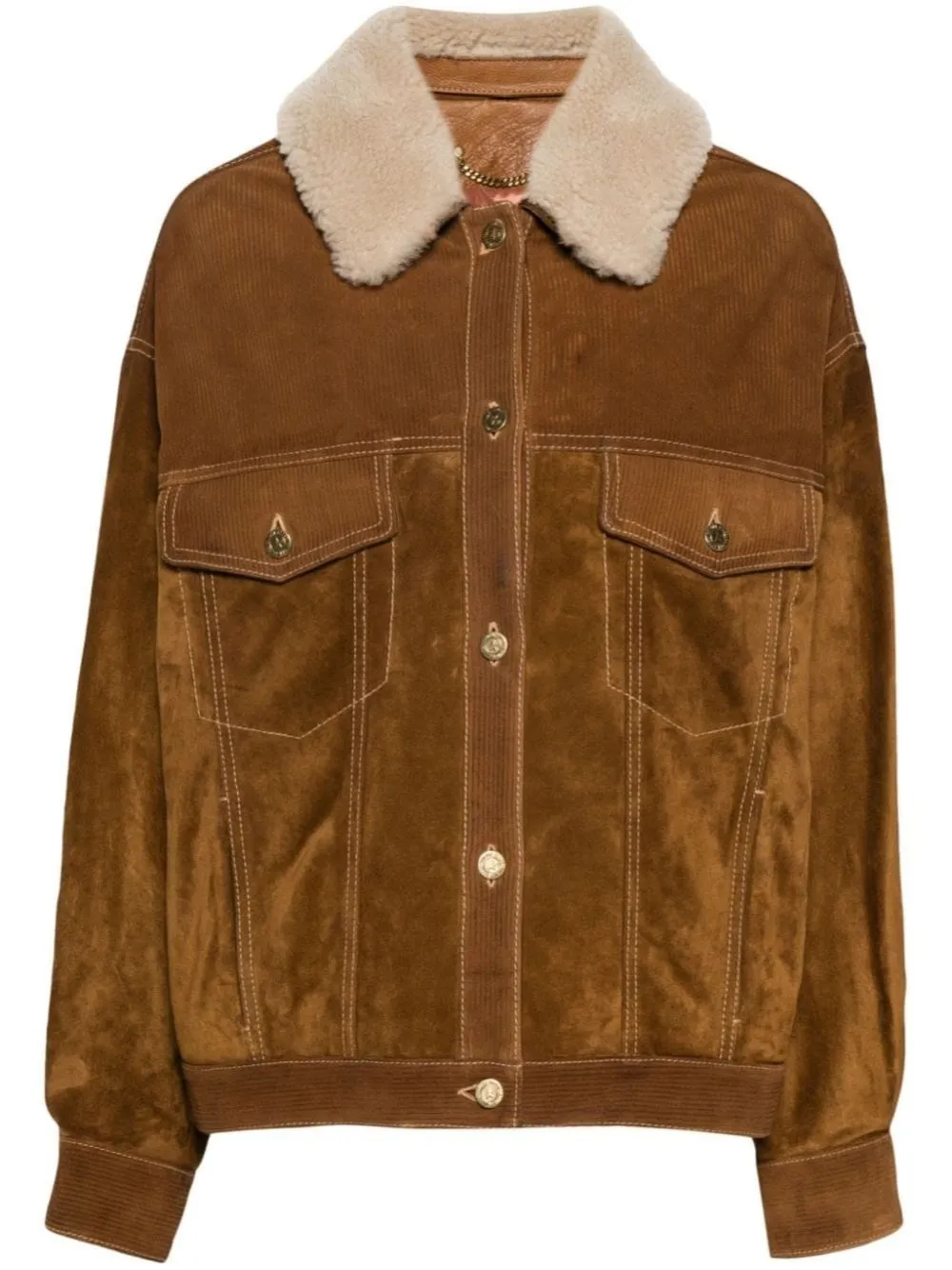   Golden Goose  Giacca in pelle scamosciata  