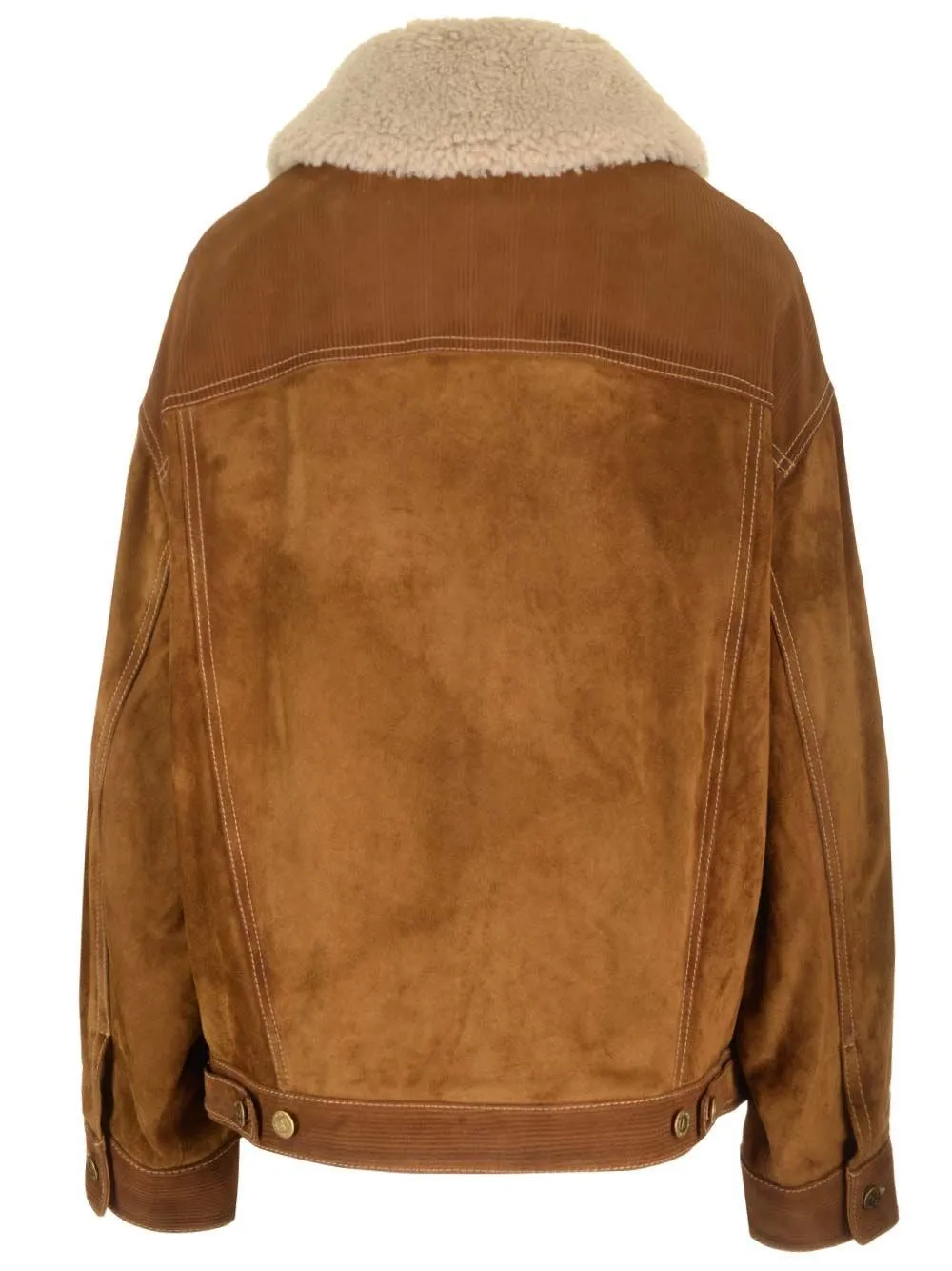   Golden Goose  Giacca in pelle scamosciata  