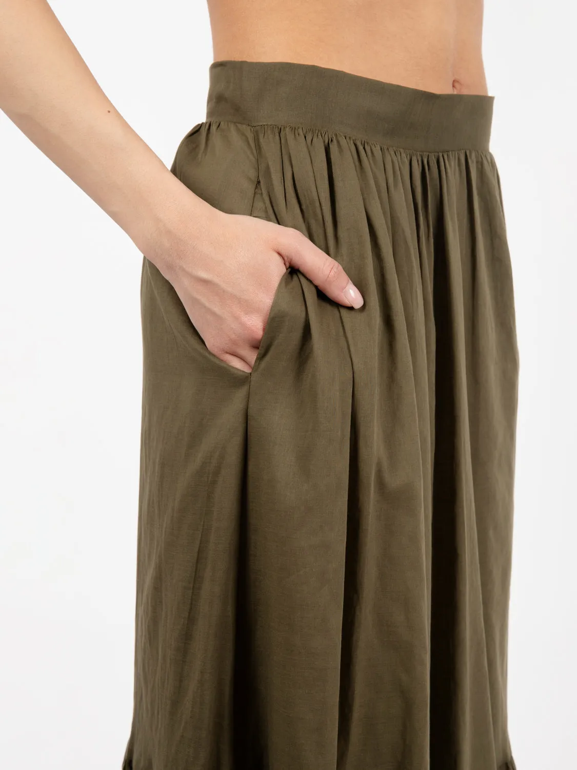 Gonna lunga militare