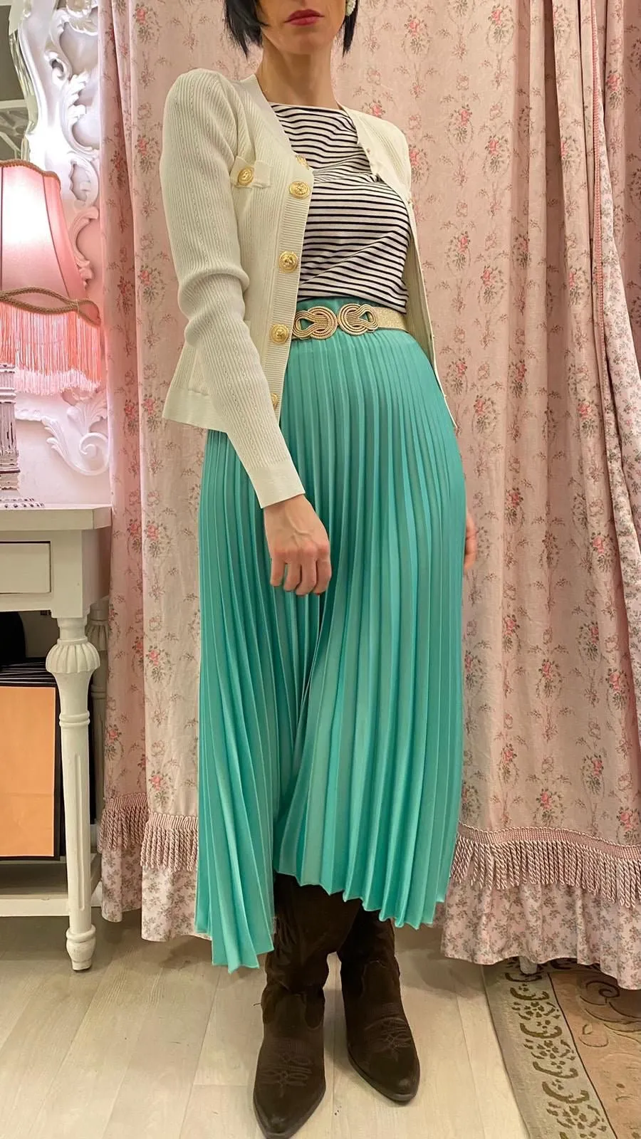 Gonna Plissé Tiffany