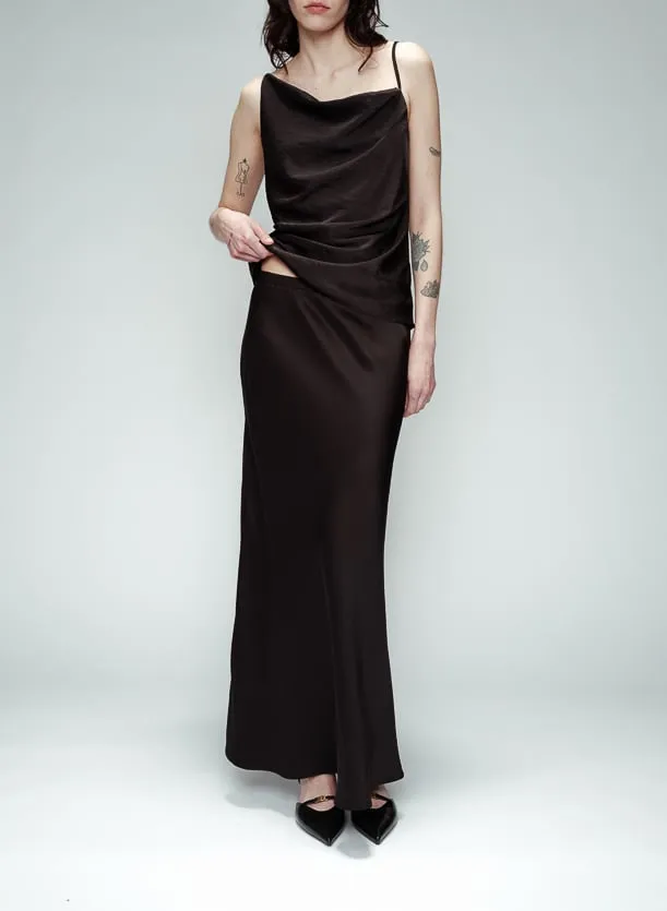  GRACE ET MILA   OWEN - Top scollo a barchetta | Nero
