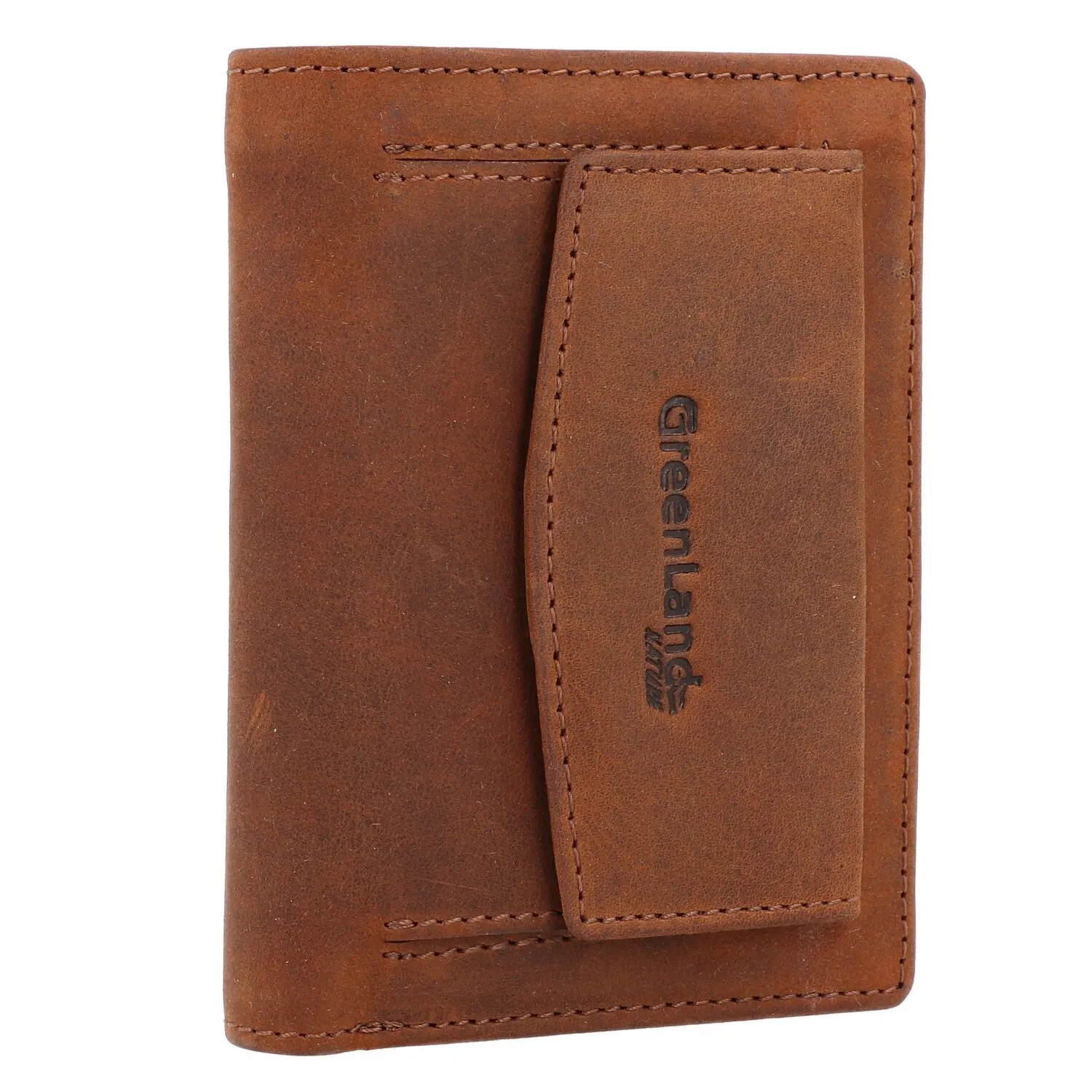 Greenland Nature Montenegro Portafoglio RFID in pelle 9 cm