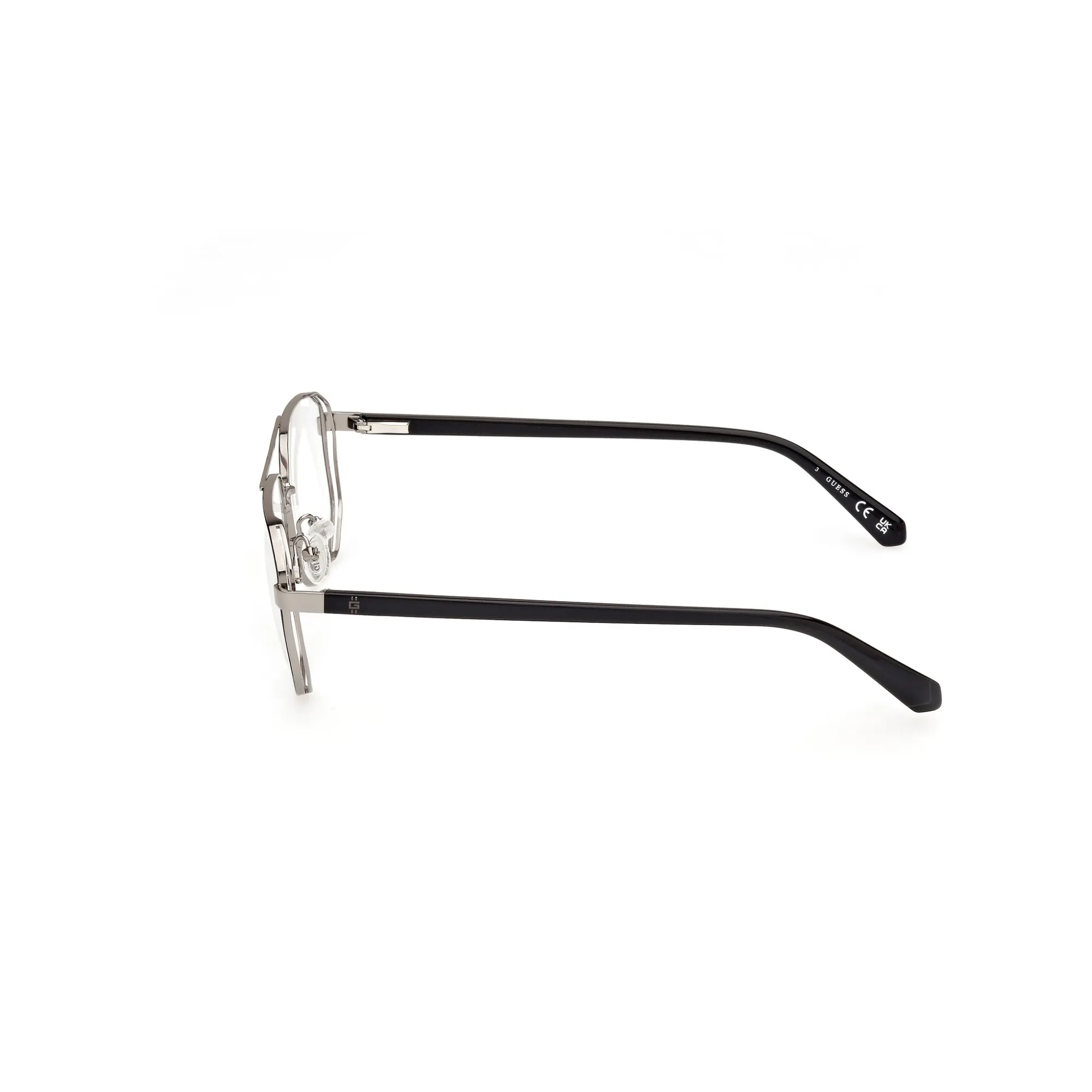   Guess GU 50135 - 005  Nero Lucido | Occhiale Da Vista Uomo 