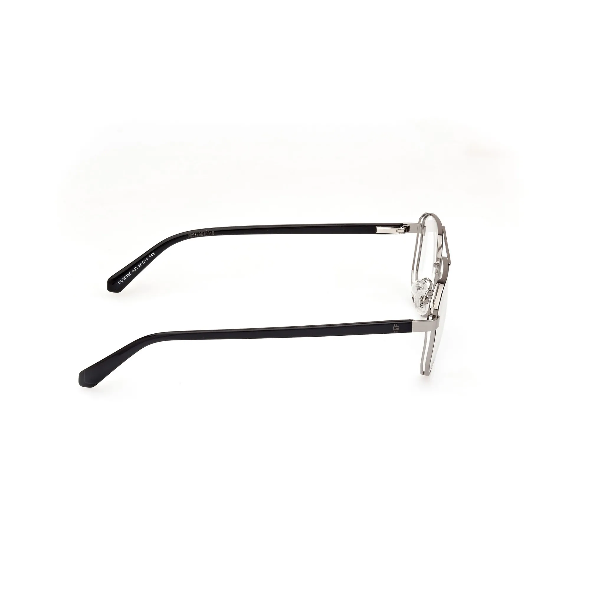   Guess GU 50135 - 005  Nero Lucido | Occhiale Da Vista Uomo 