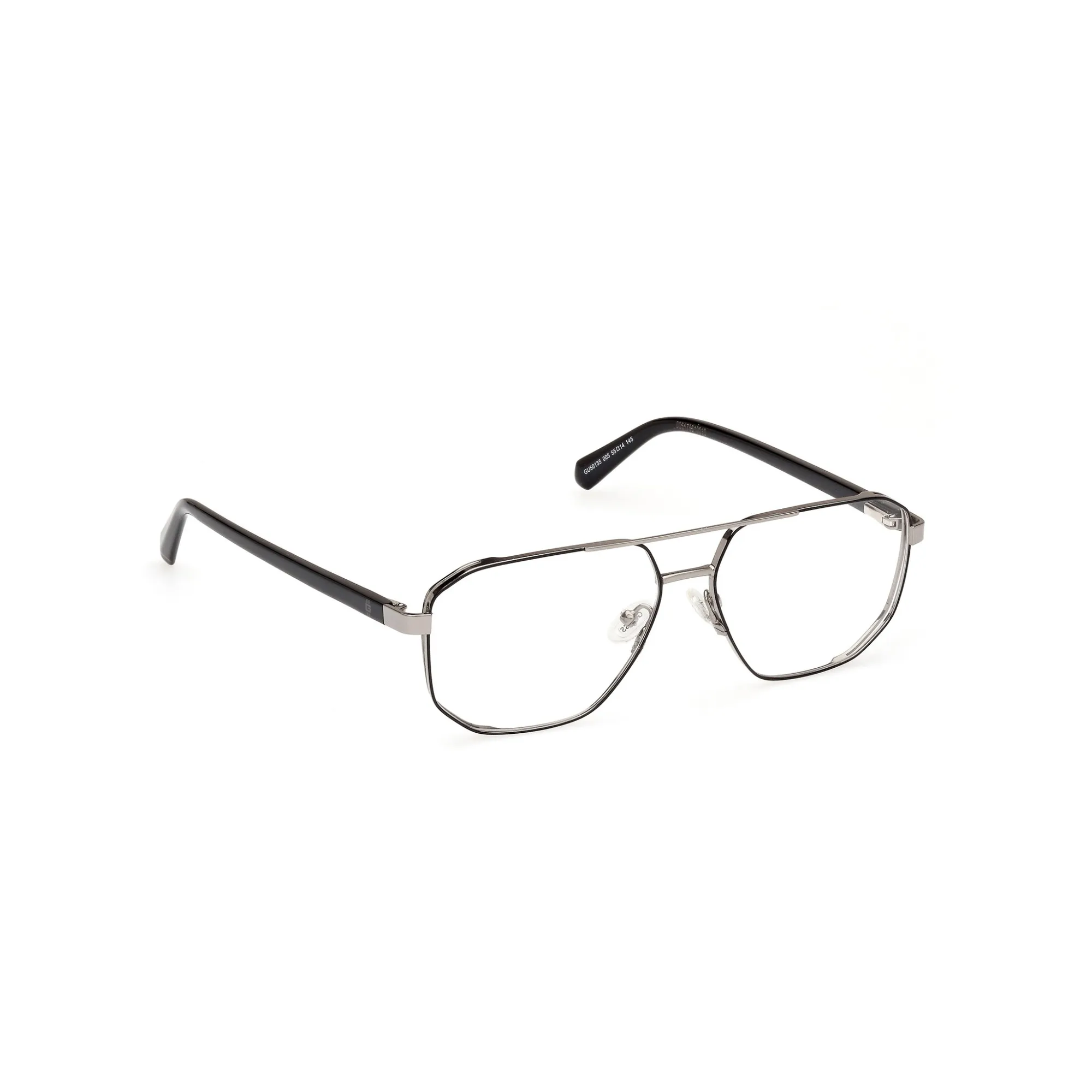   Guess GU 50135 - 005  Nero Lucido | Occhiale Da Vista Uomo 