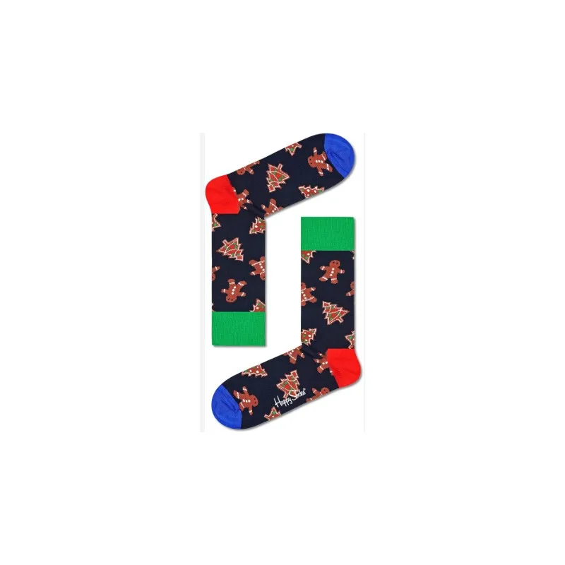Happy Socks 1-Pack Gingerbread Cookies Socks Gift Pallina Natale