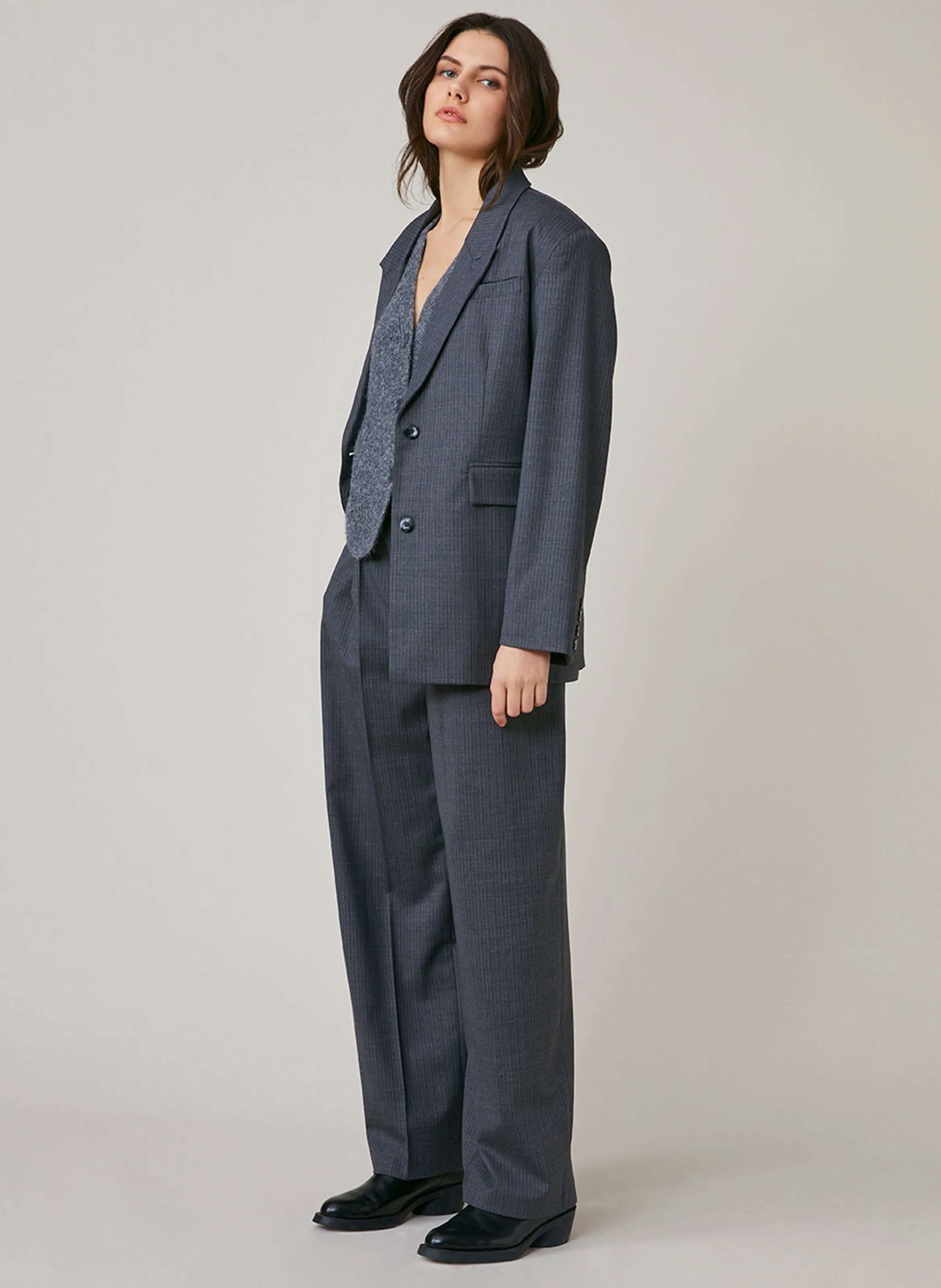  HARRIS WILSON   FINLEY - Veste de tailleur à rayures | Gris