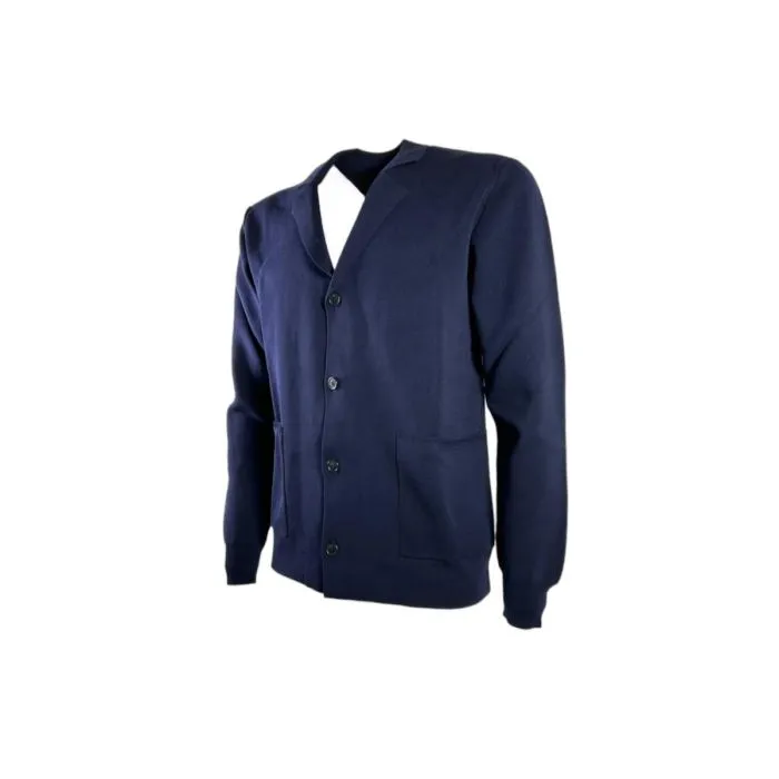 Hosio Cardigan Con Bottoni Blu