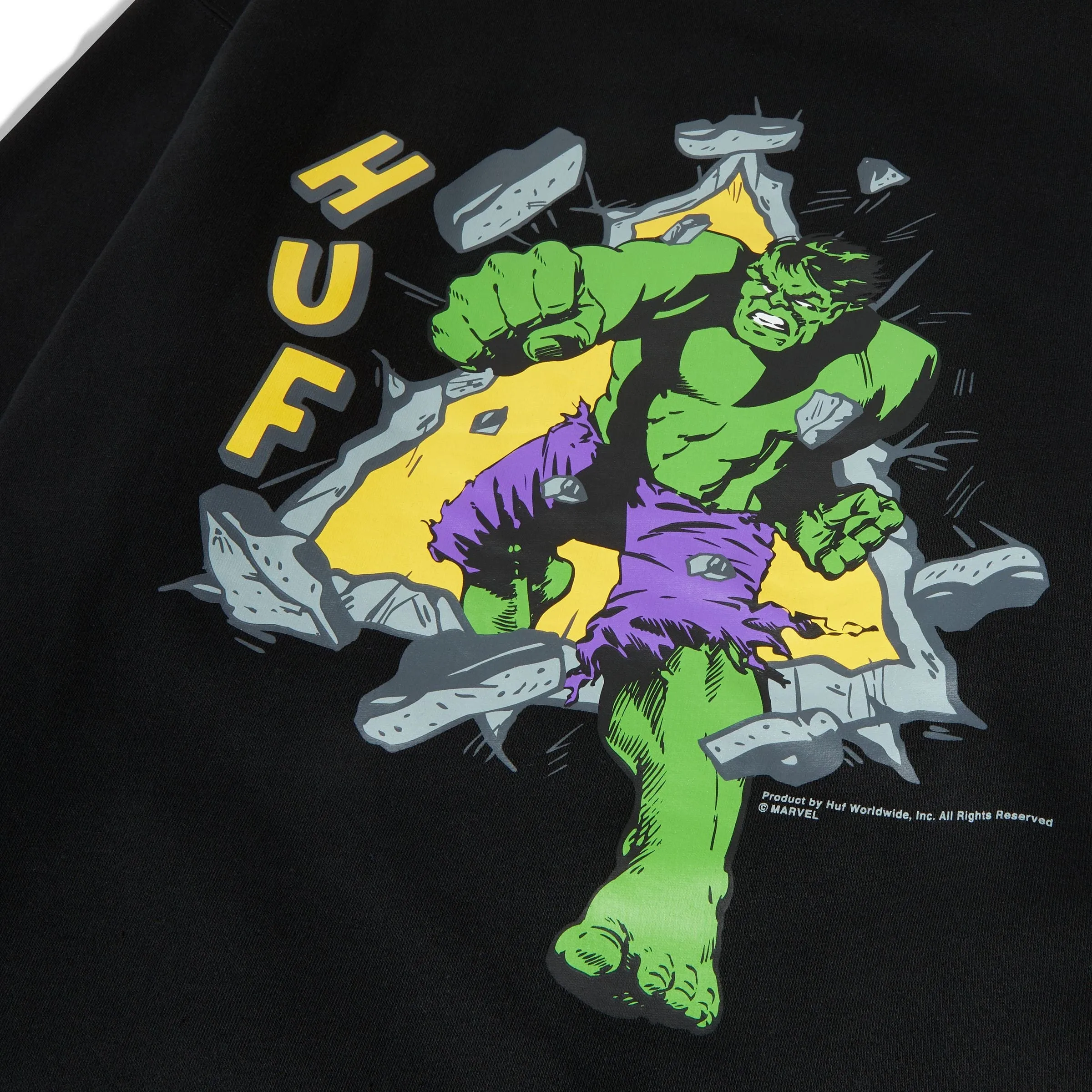 HULK TT P/O HOODIE - BLACK