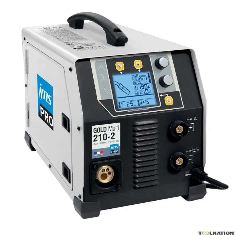 IMS 96721 Gold Multi 210-2 Saldatrice multiprocesso 230-volt 10-200A