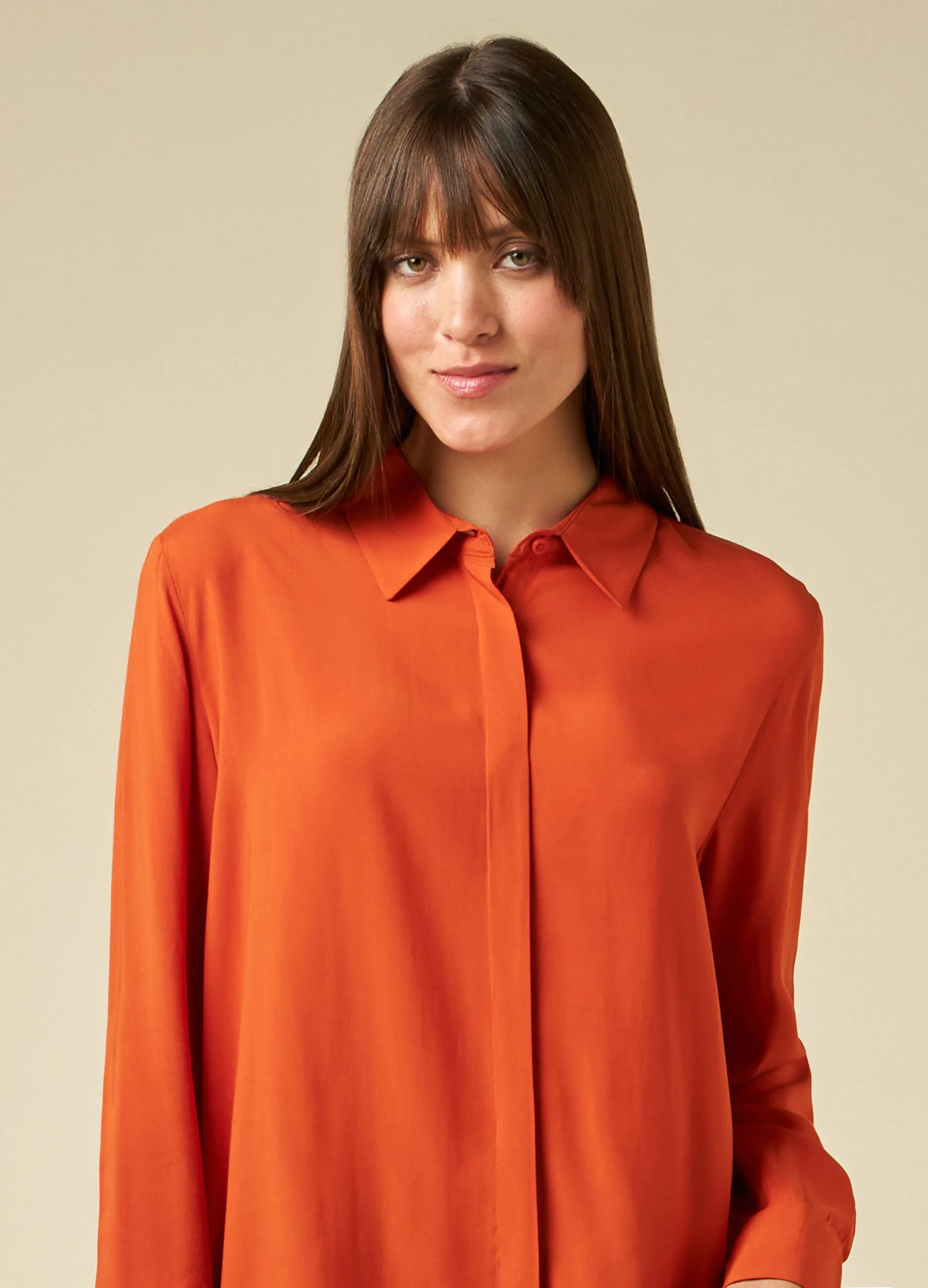 IWIE  Camicia in pura viscosa donna