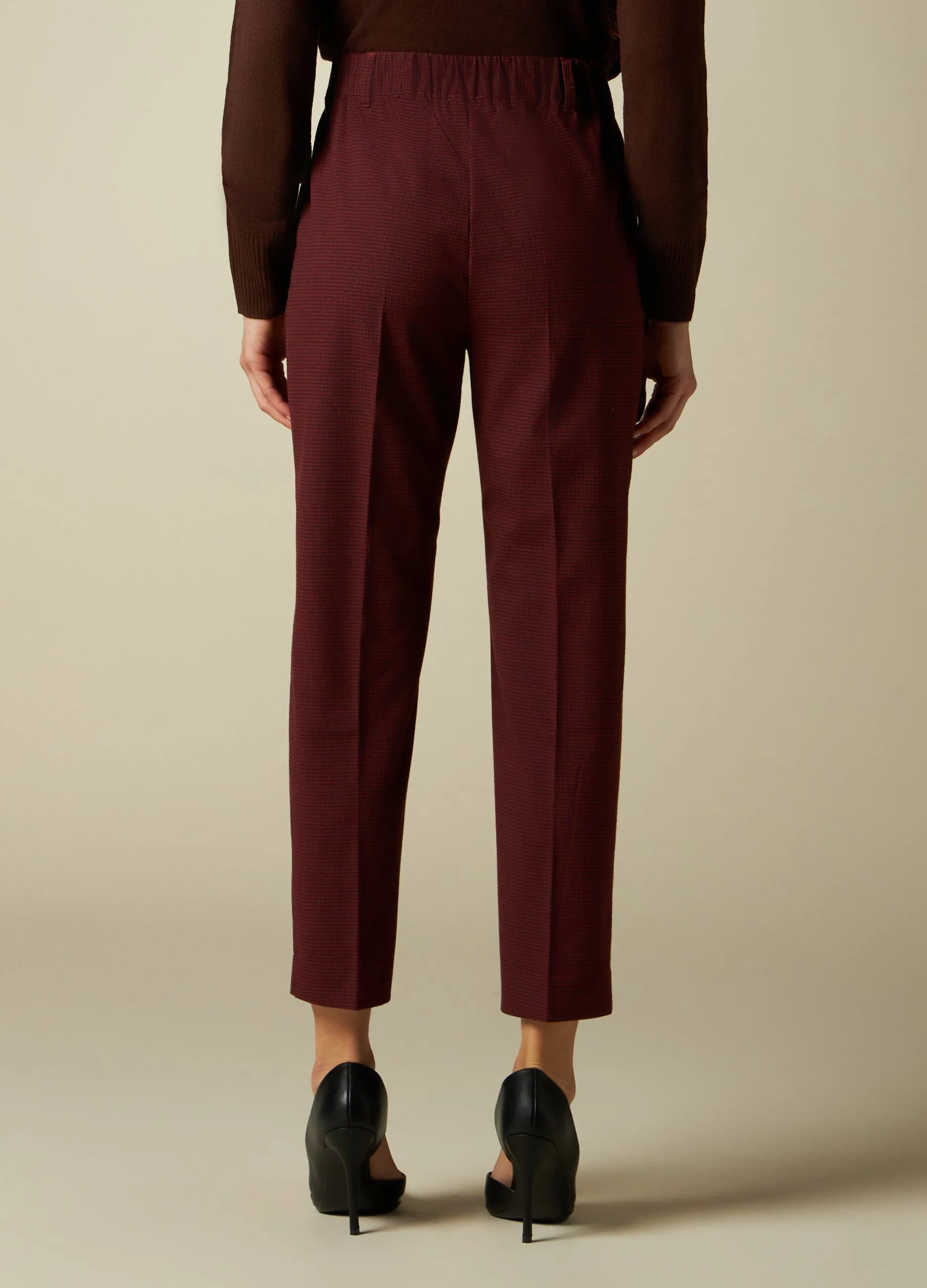 IWIE  Pantaloni a quadri donna