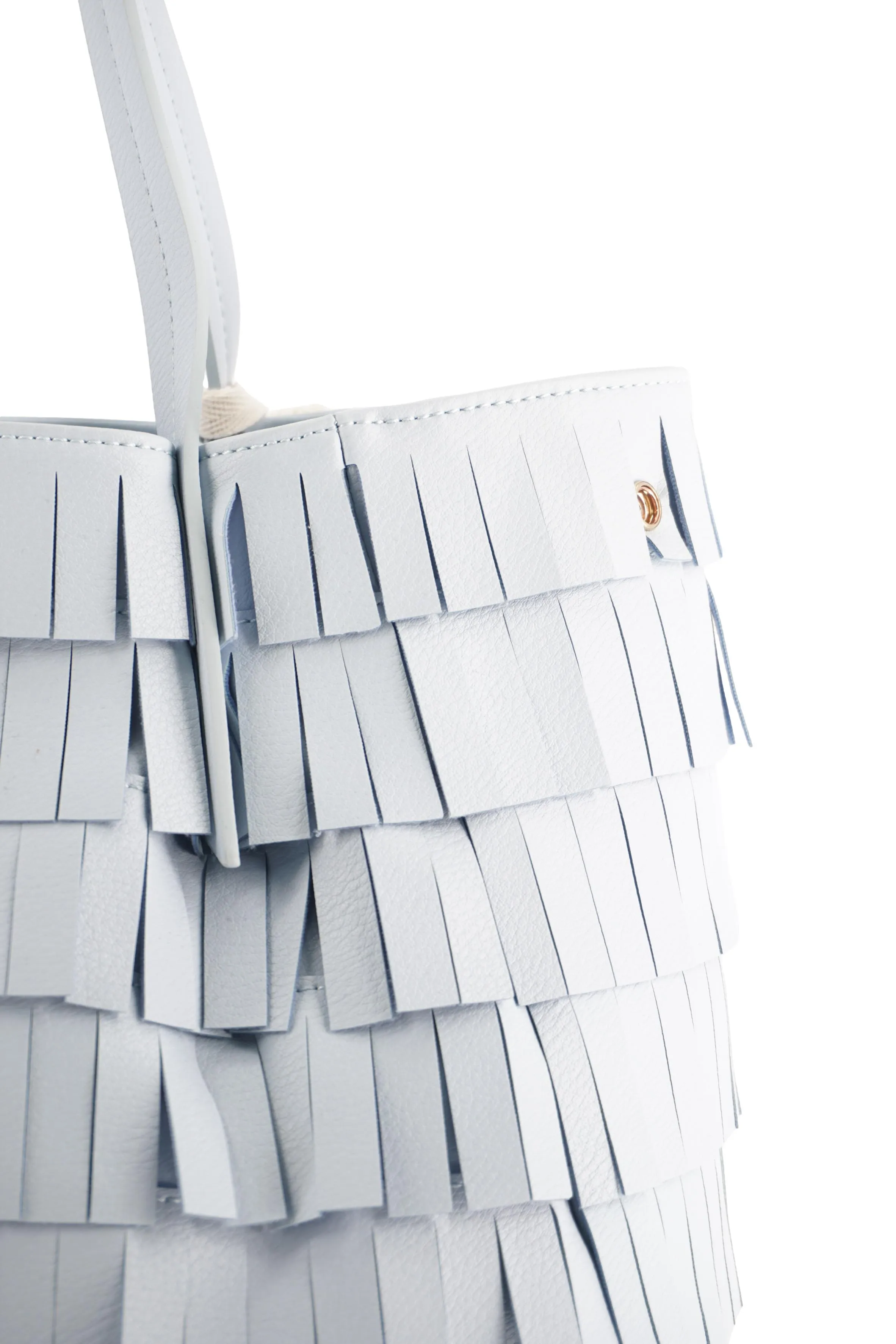 Jasmine Bag with Fringes Medium Manila Grace / Celeste