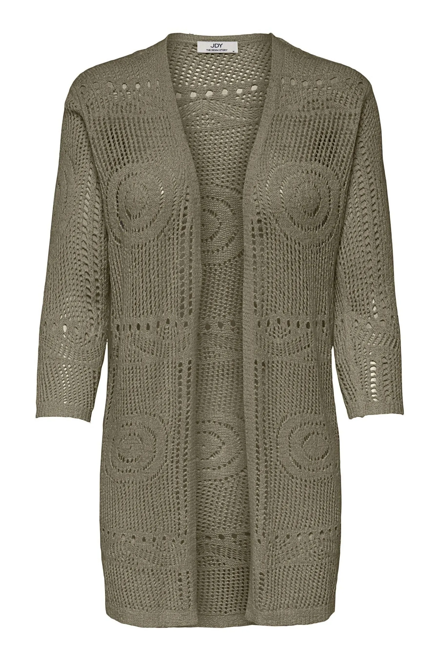 JDY - Cardigan estivo comodo all'uncinetto