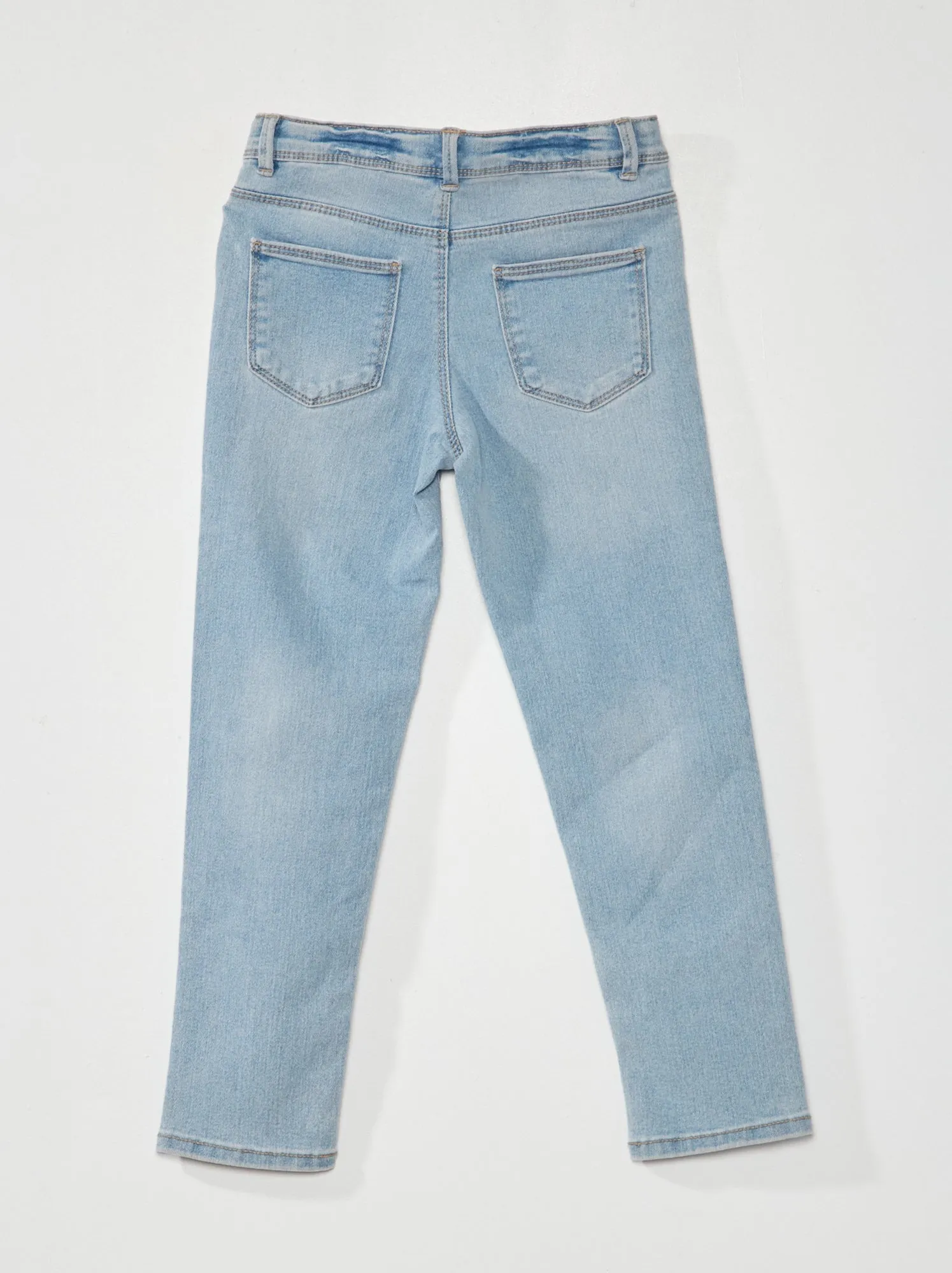 Jeans slim eco-sostenibili - blu