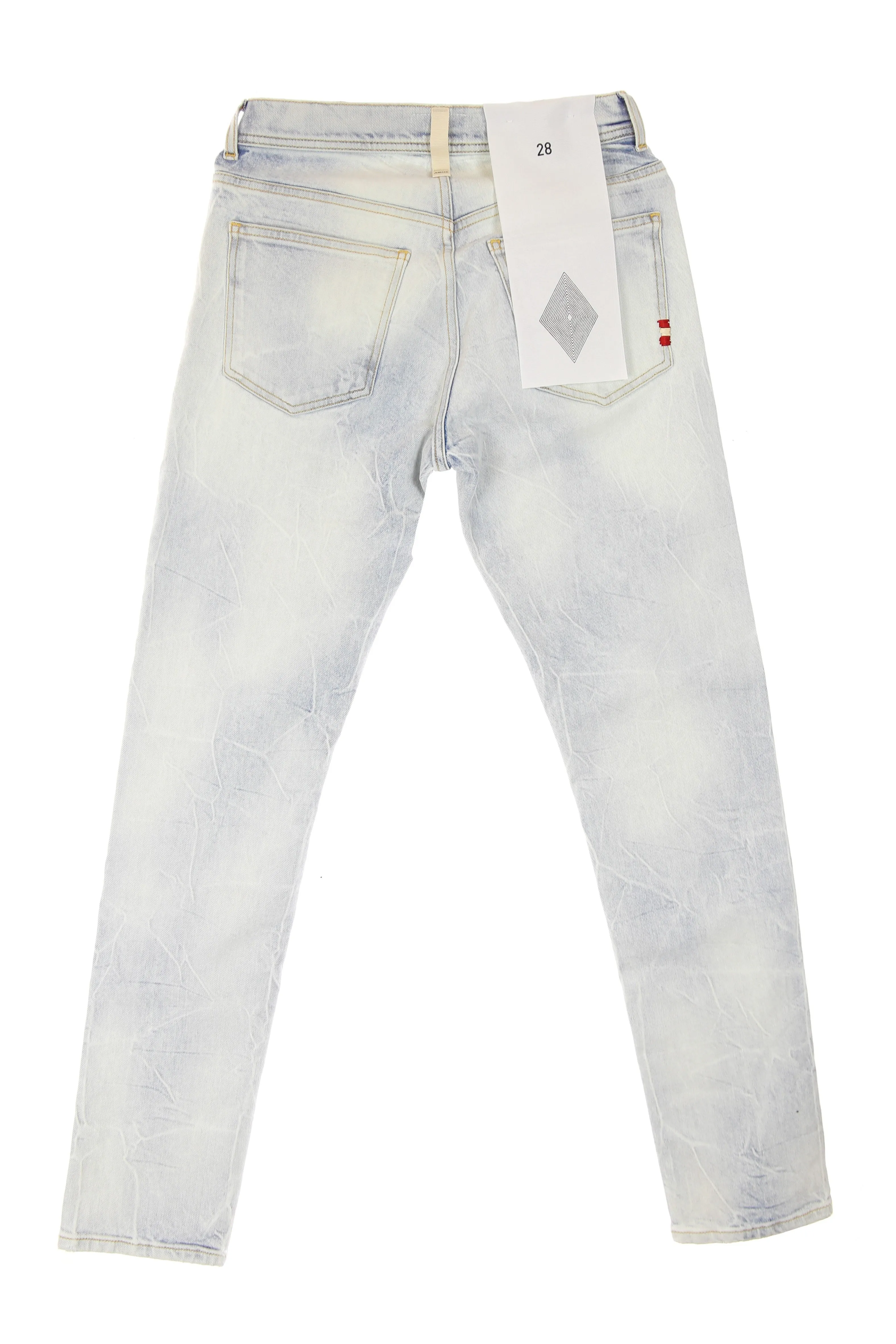 Jeans Uomo David Comfort Crinkle Bleach Denim