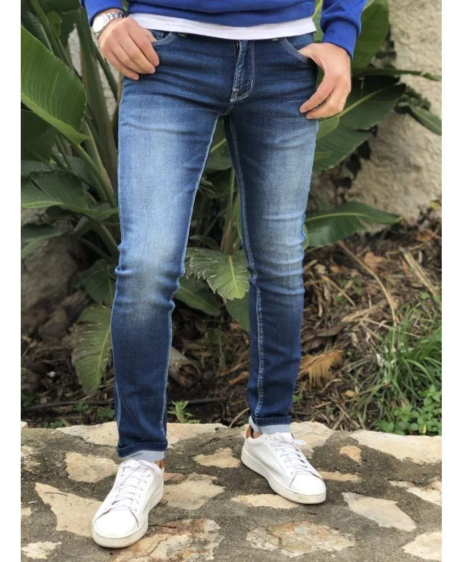 Jeans uomo - Key jey - Skinny