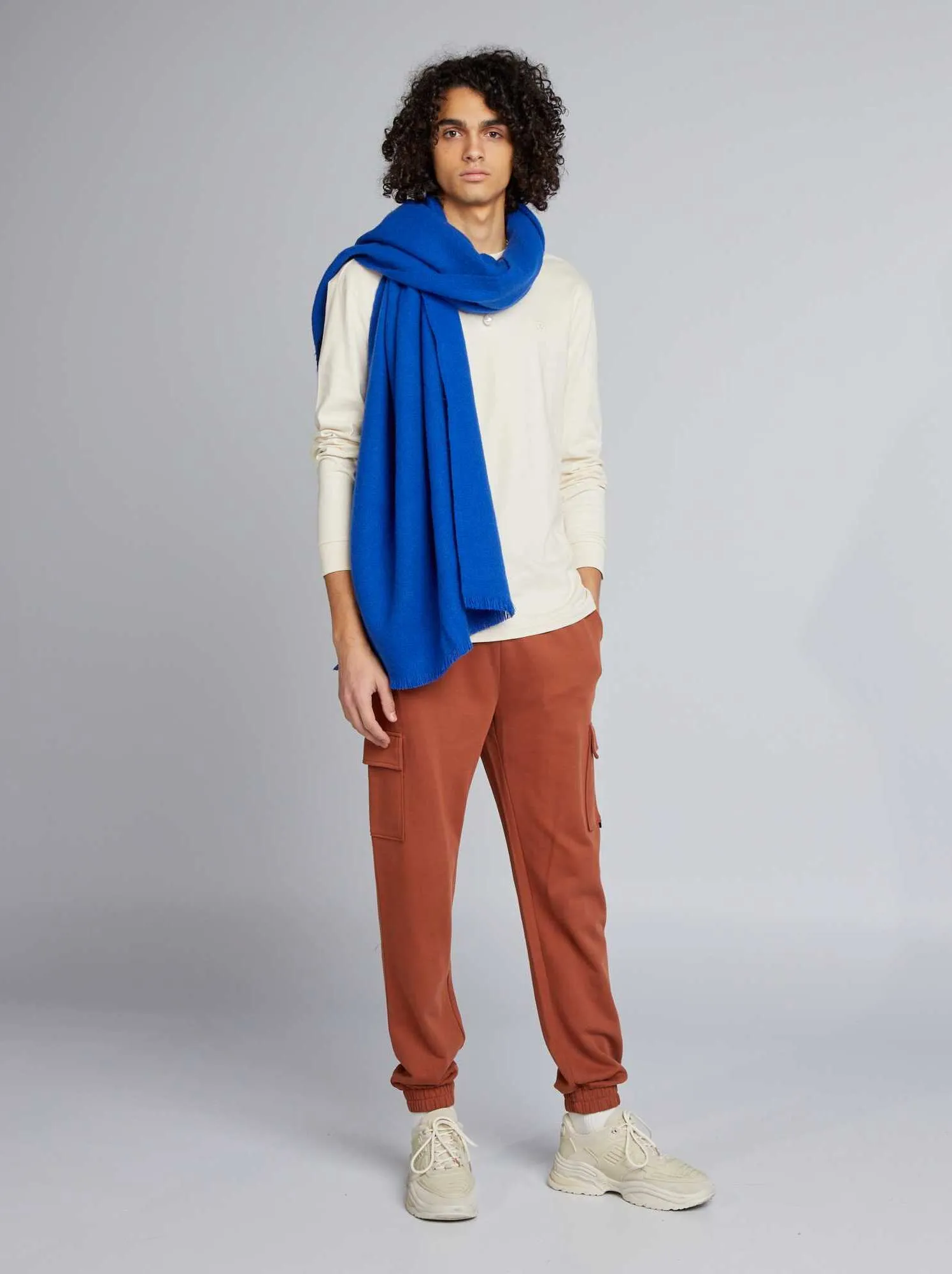 Joggers stile cargo - MARRONE