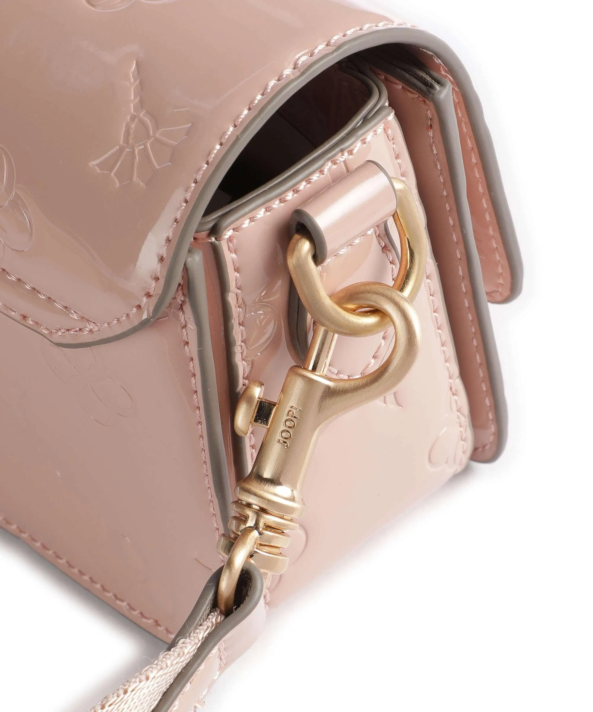  JOOP! Decoro Lucente Sousa Borsa a tracolla pelle verniciata nude  