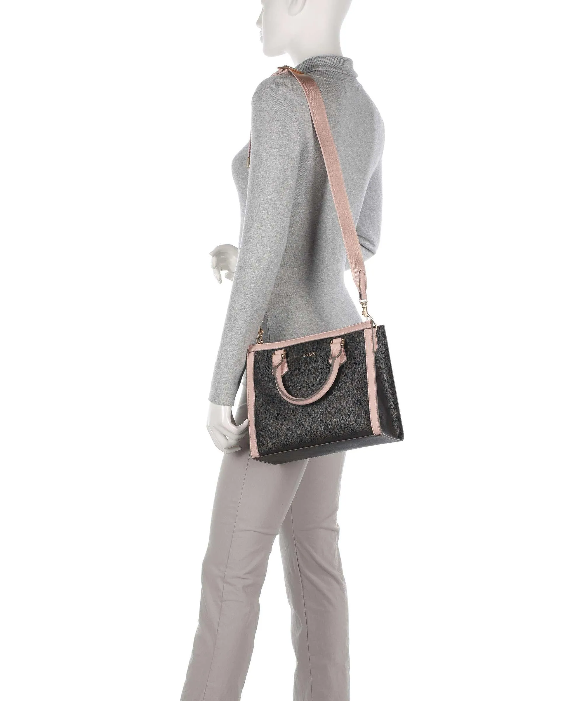  JOOP! Piazza Edition Ariella Borsa a mano pelle sintetica marrone scuro  